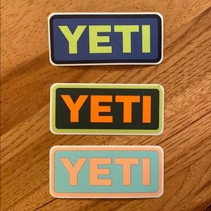 Yeti stickers